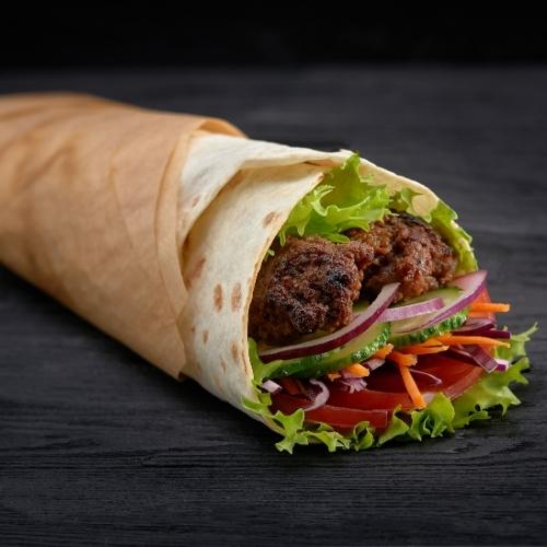 Lamb Kofte Wrap