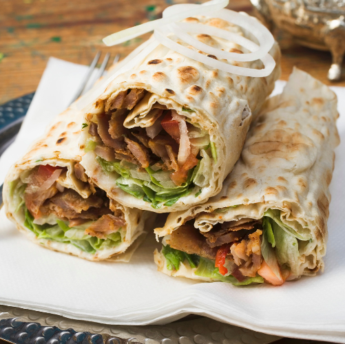Med Chicken Doner Roll